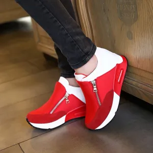 2020 New Women Casual Shoes Increasing Breathable Sneakers Trainers Shoes