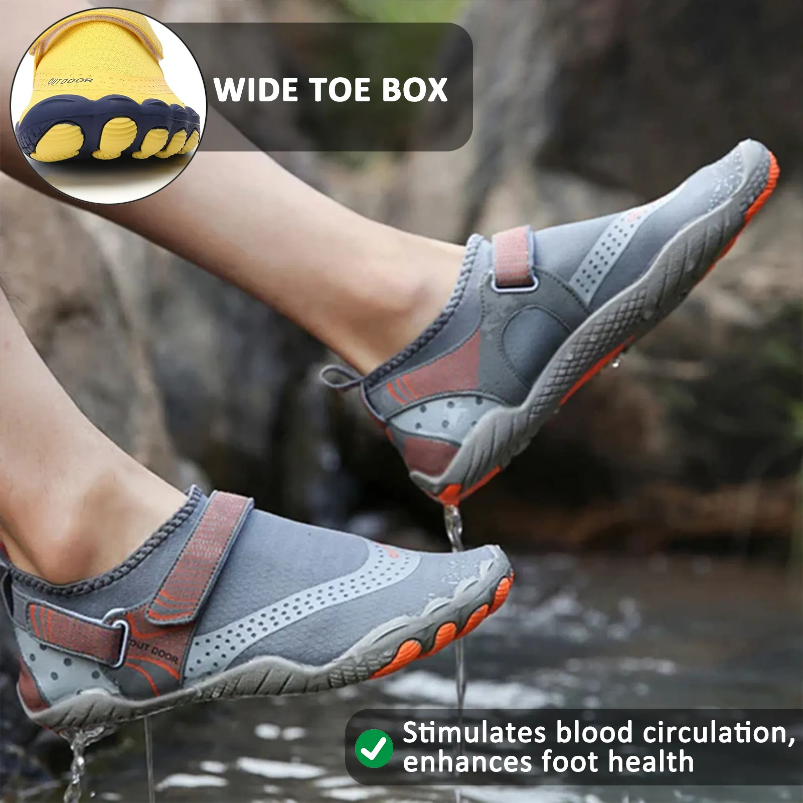 Barefoot Shoes Water Shoes Outdoor Quick Dry Beach Shoes Hike River Shoes Footwear (Unisex)