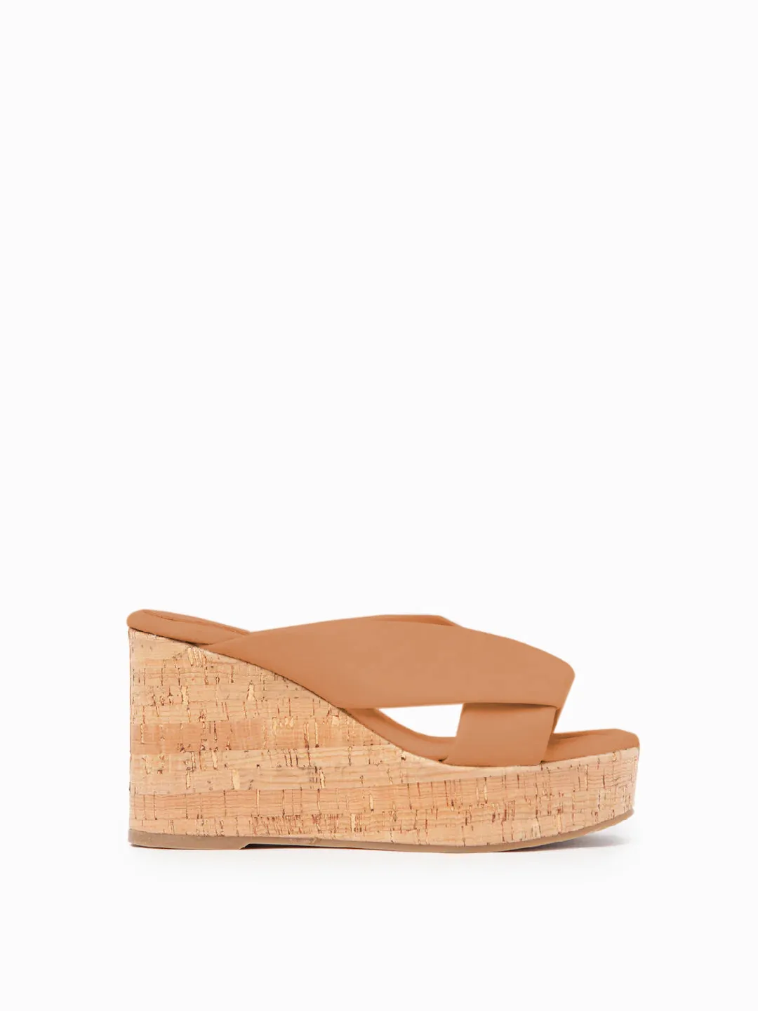 Belisa Wedge Sandal - Camel