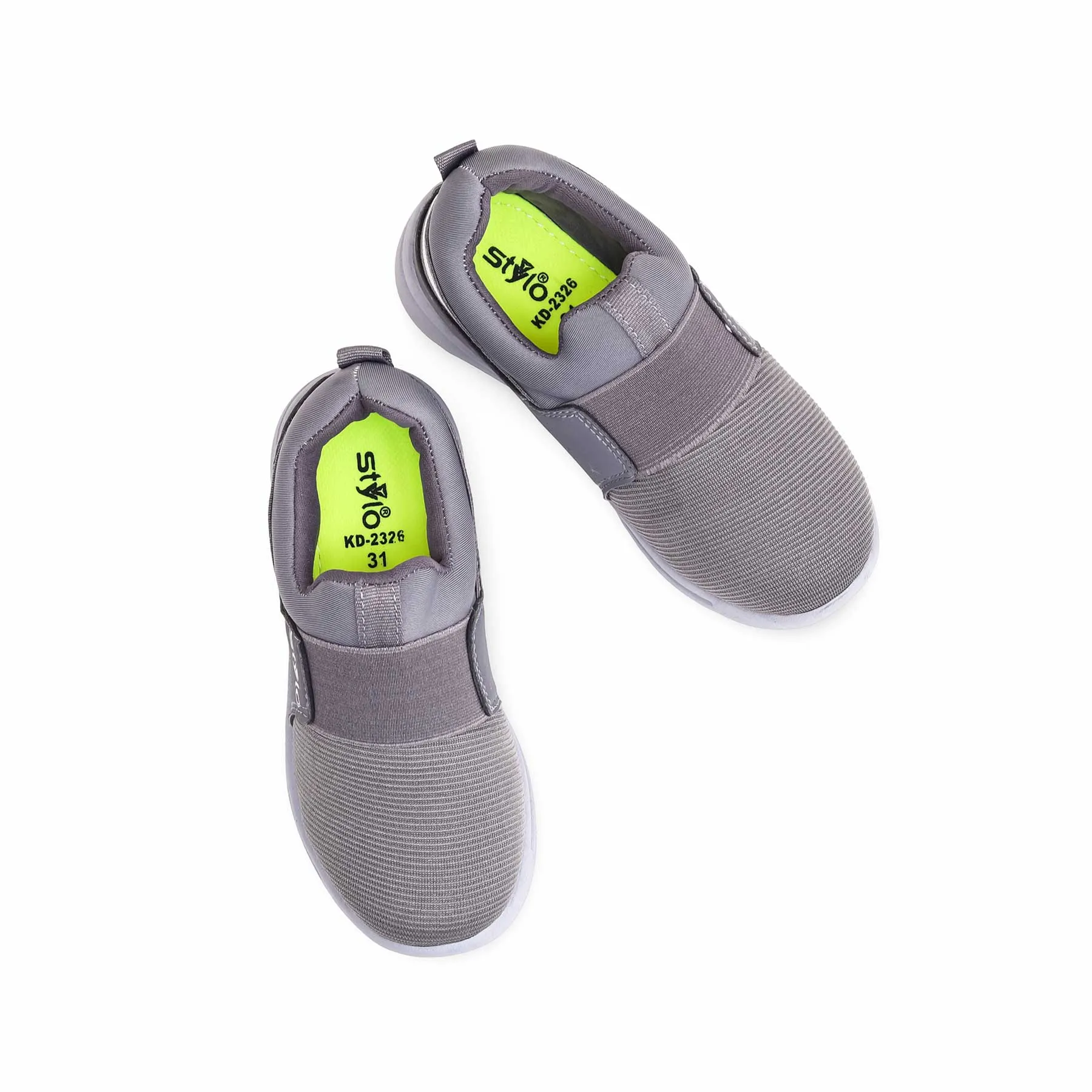 Boys Grey Casual Canvas KD2326