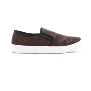 Brown Casual Slip Ons AT9076