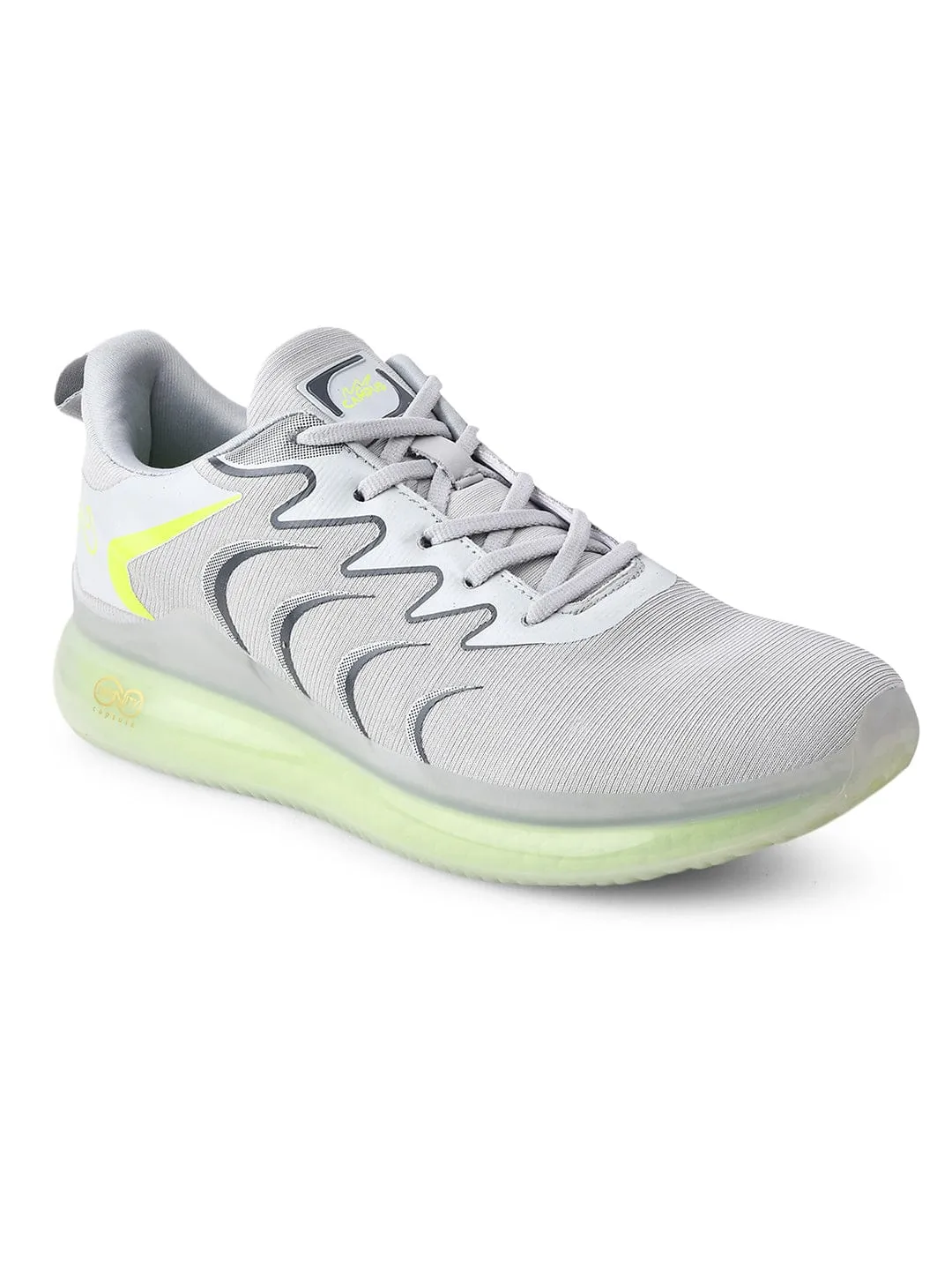 CAMP BROOM Grey Men's Running Shoes