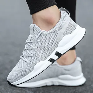 Casual Breathable Men Lace Up Sneakers