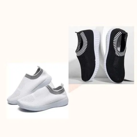 Cilool Mesh Women Casual Slip On Shoes