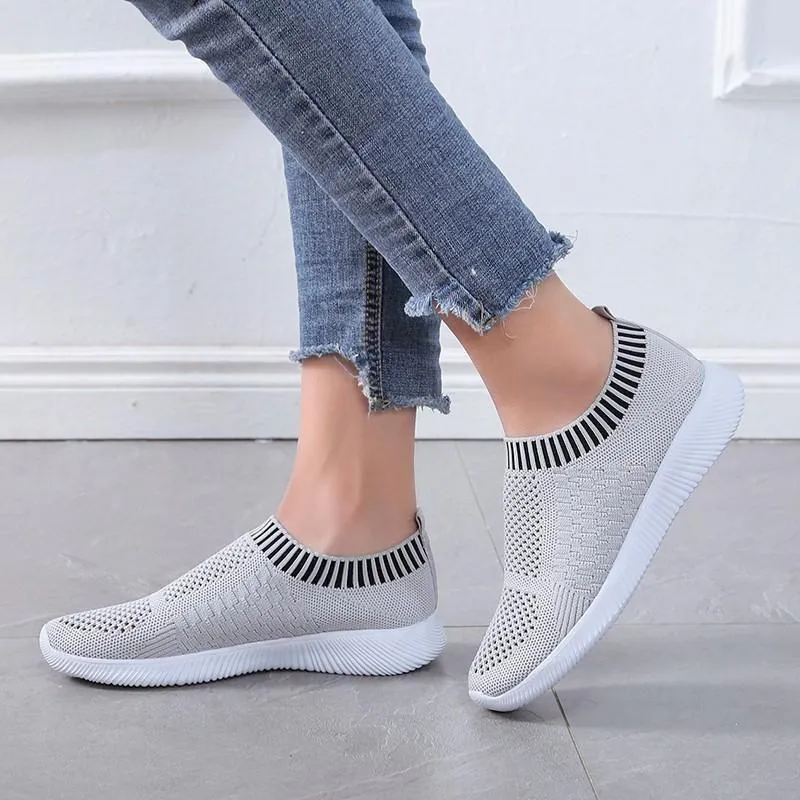 Cilool Mesh Women Casual Slip On Shoes