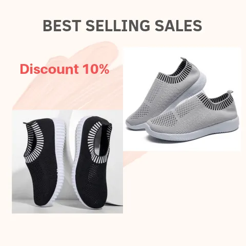 Cilool Mesh Women Casual Slip On Shoes