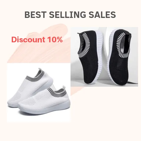 Cilool Mesh Women Casual Slip On Shoes