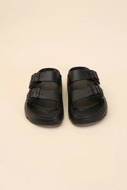 Double Buckle Slides