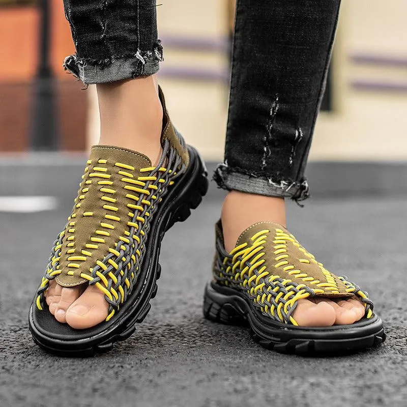 Ethnic Woven Summer Sandals