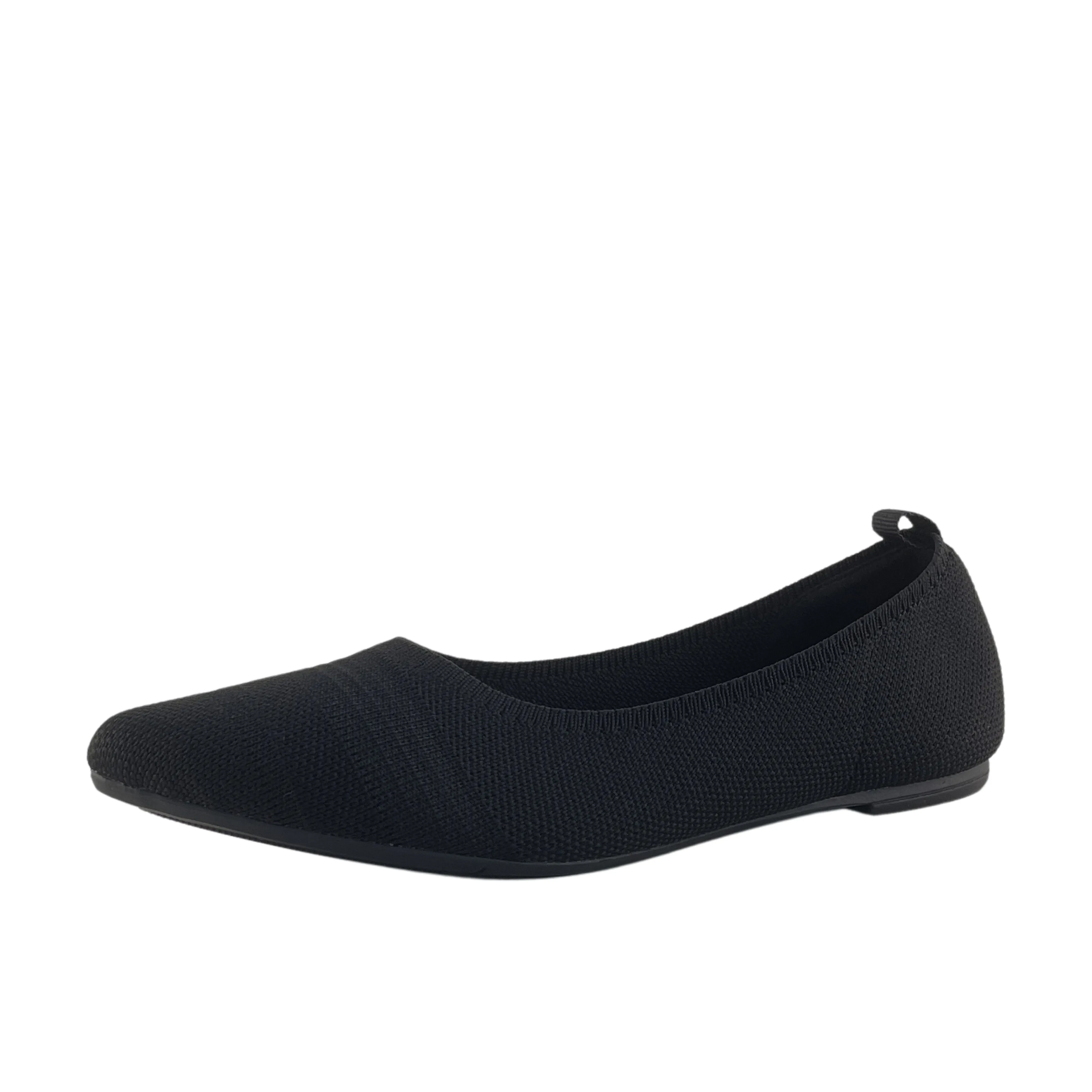 FINAL SALE Shae Black Slip On Flat