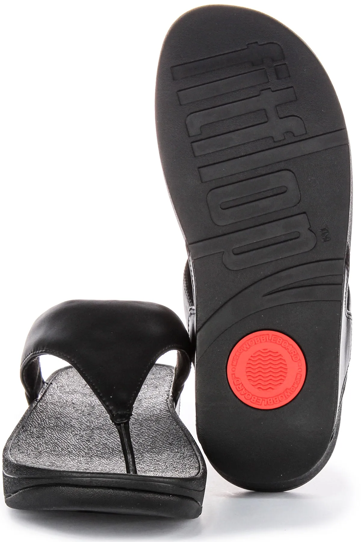 Fitflop Lulu Leather In Black For Women