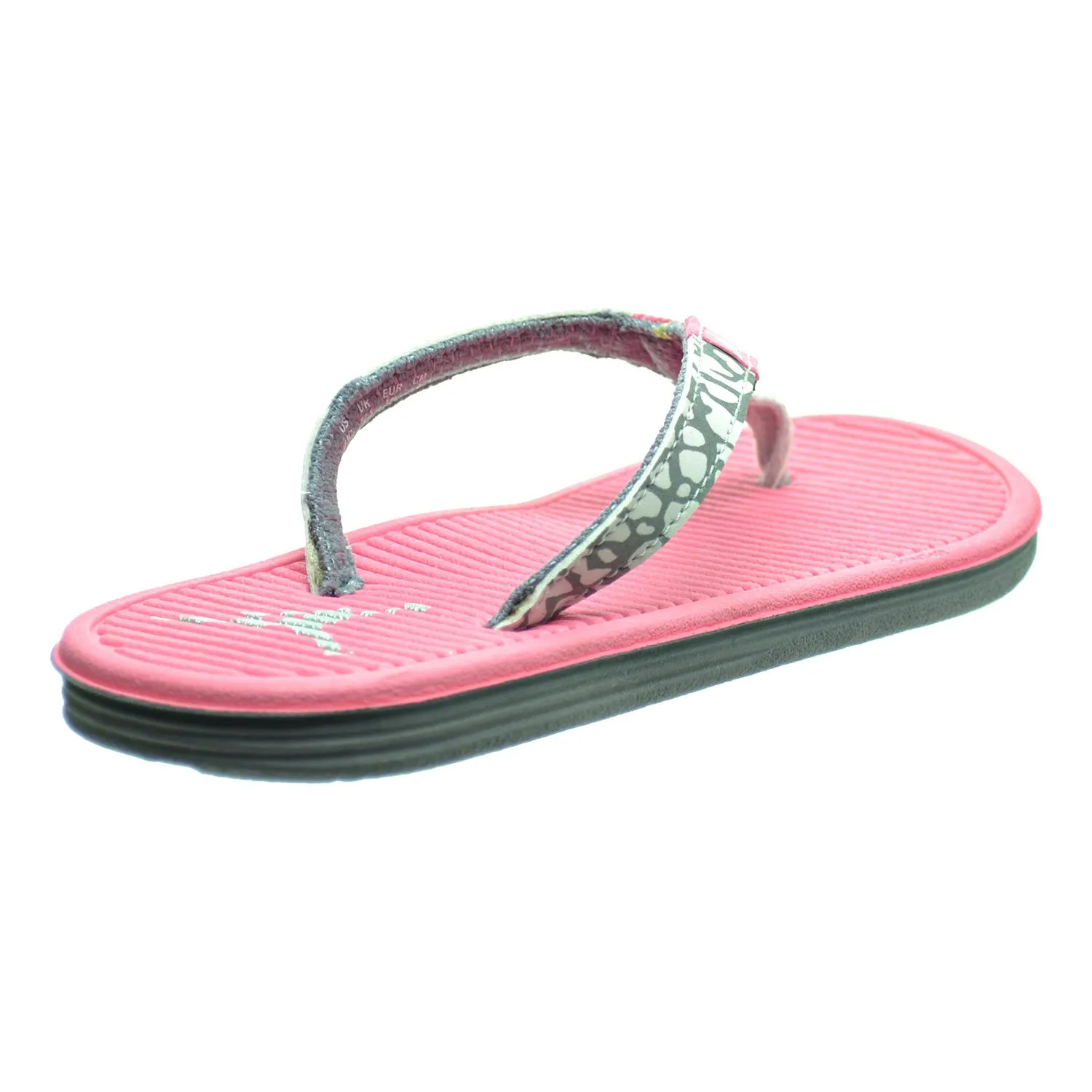 Jordan Girls Flip (PS) Little Kids Sandals Dynamic Pink/Platinum/Grey