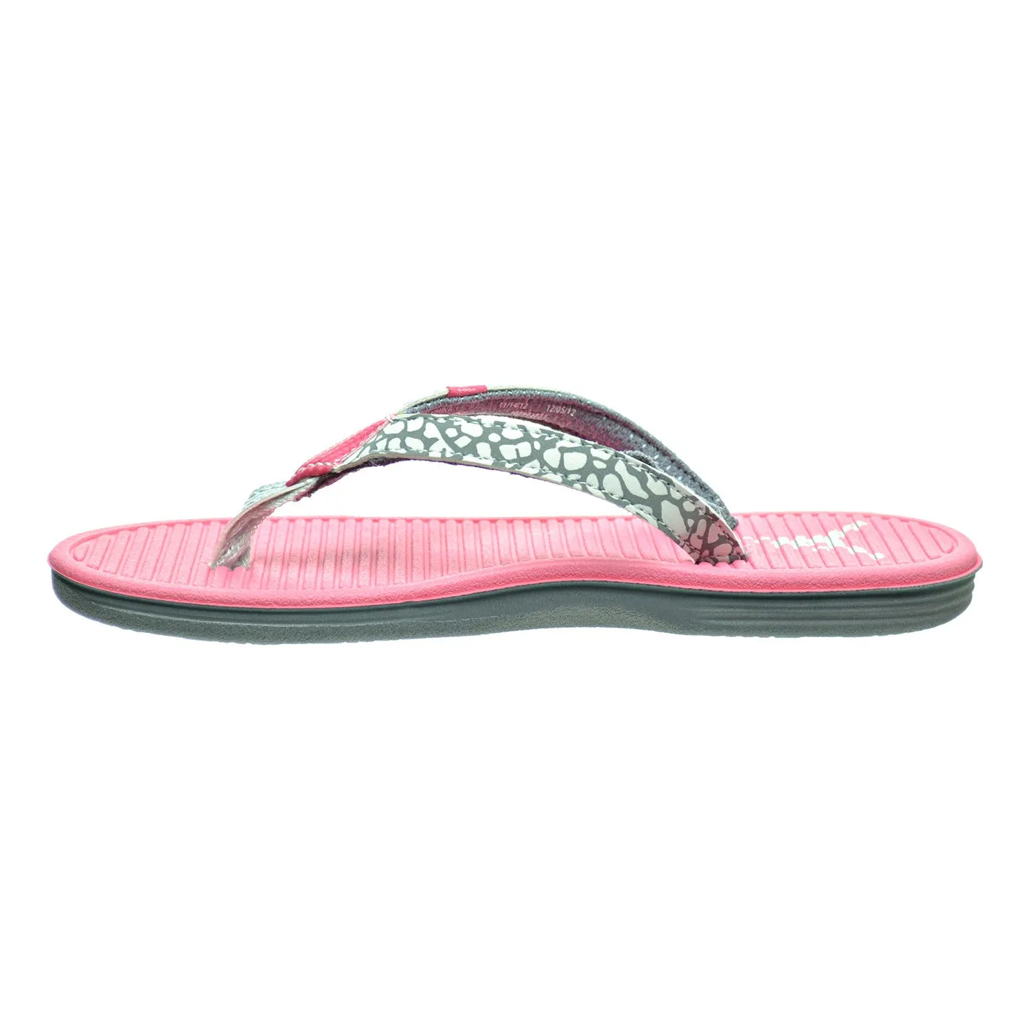 Jordan Girls Flip (PS) Little Kids Sandals Dynamic Pink/Platinum/Grey