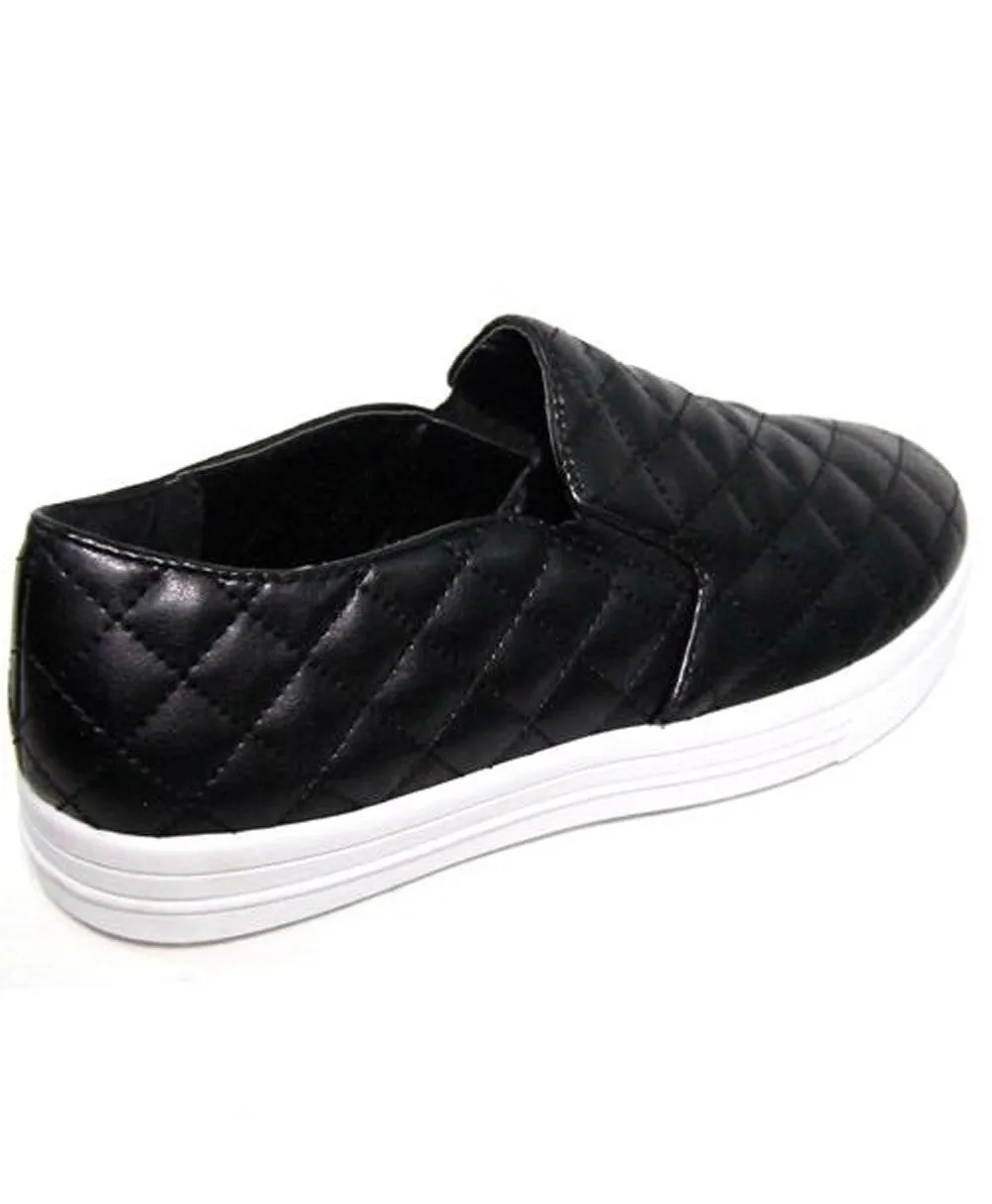 Kris Slip-On Quilted Flats