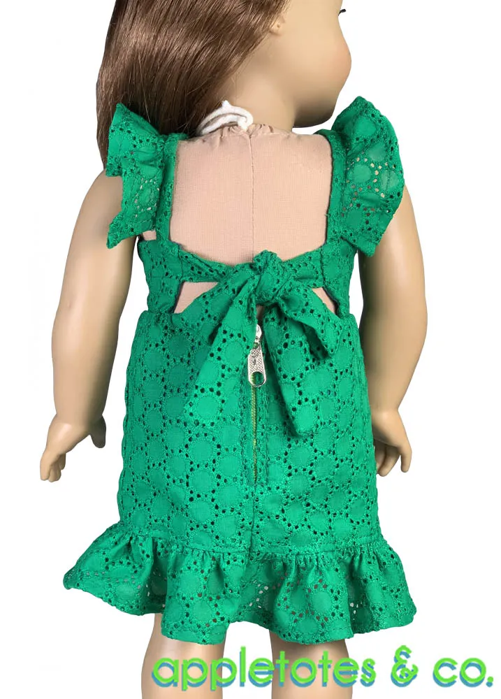 Lucy Dress Sewing Pattern for 18 Inch Dolls