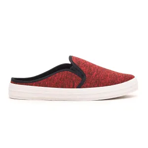 Maroon Casual Slip Ons WN6137