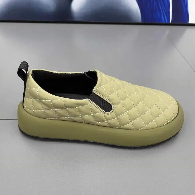 Men's Winter Fleece Casual Warm Slip-on Shoes