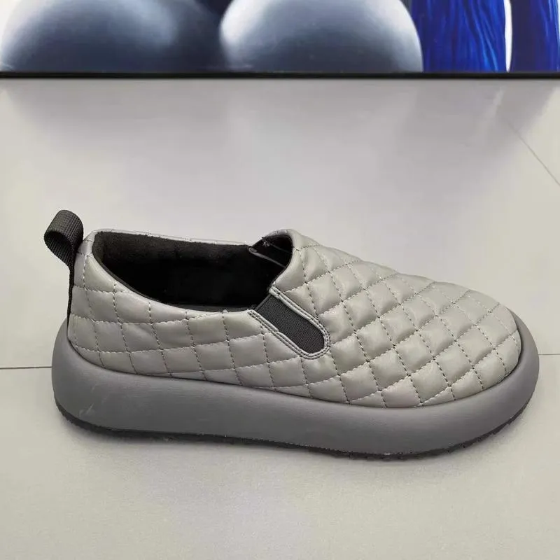 Men's Winter Fleece Casual Warm Slip-on Shoes