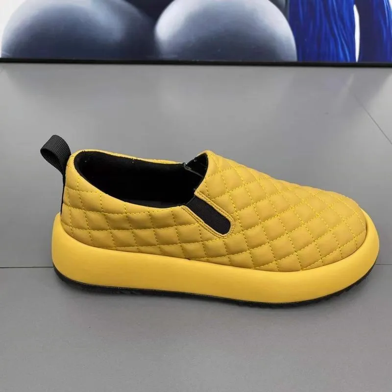 Men's Winter Fleece Casual Warm Slip-on Shoes