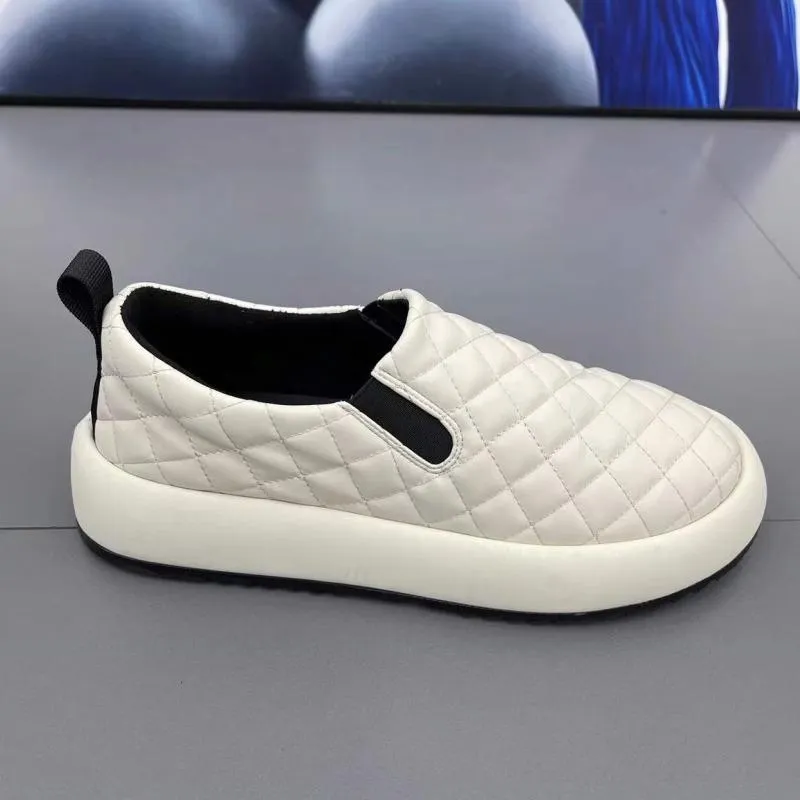 Men's Winter Fleece Casual Warm Slip-on Shoes