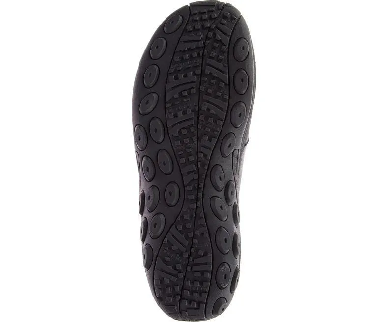 Merrell Men's Jungle Moc 2 Slip Ons- Black Leather