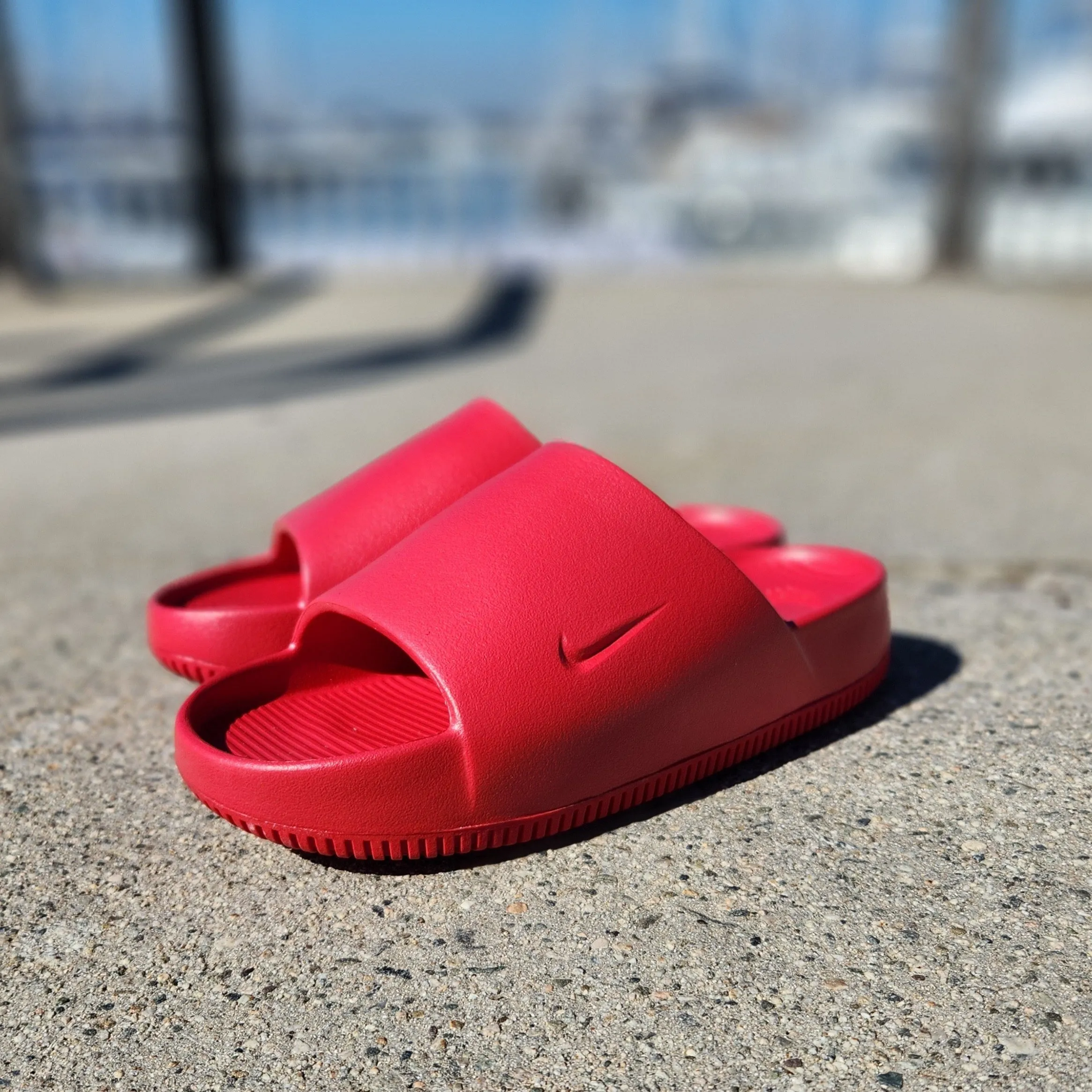 Nike Calm Slides 'RED OCTOBER'