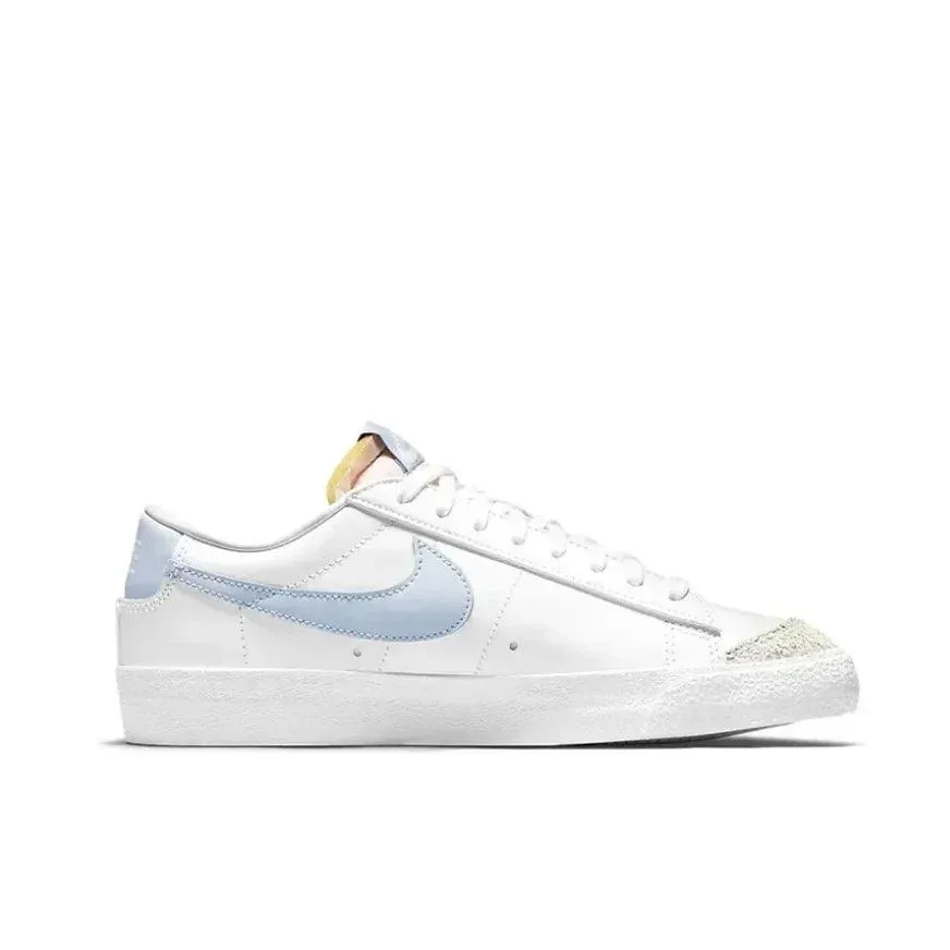 Nike New Blazer 77 Women sneakers Comfort breathable board Shoes Cushioning and wear resistance Shoes true white