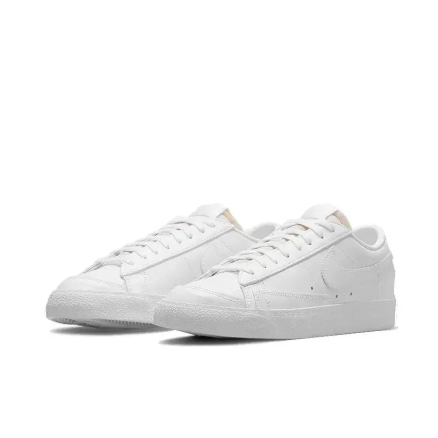 Nike New Blazer 77 Women sneakers Comfort breathable board Shoes Cushioning and wear resistance Shoes true white