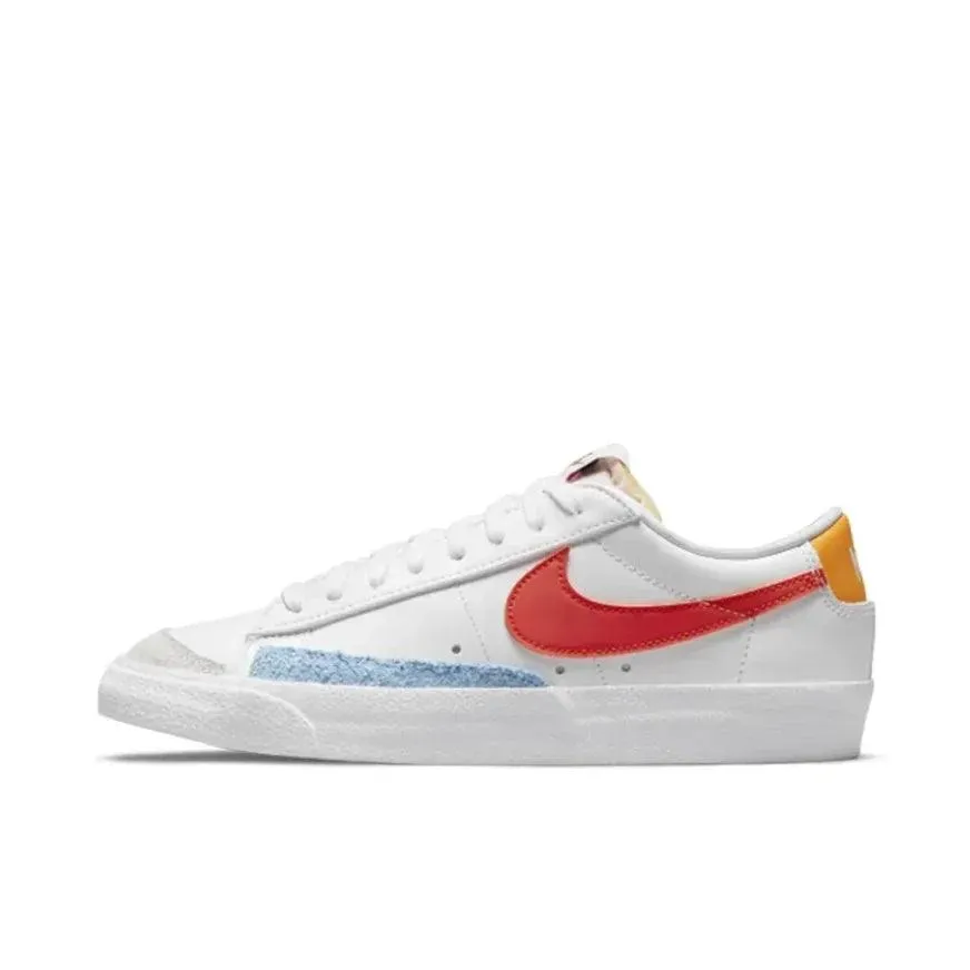 Nike New Blazer 77 Women sneakers Comfort breathable board Shoes Cushioning and wear resistance Shoes true white