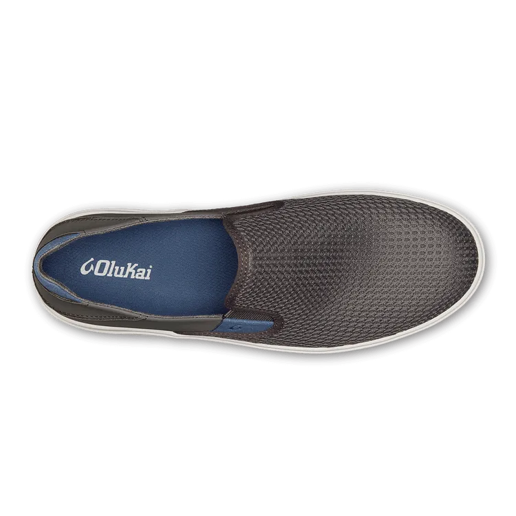 OluKai Men's Lae'ahi Slip Ons- Pavement