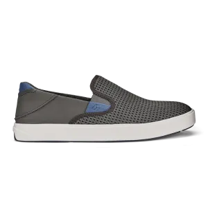 OluKai Men's Lae'ahi Slip Ons- Pavement