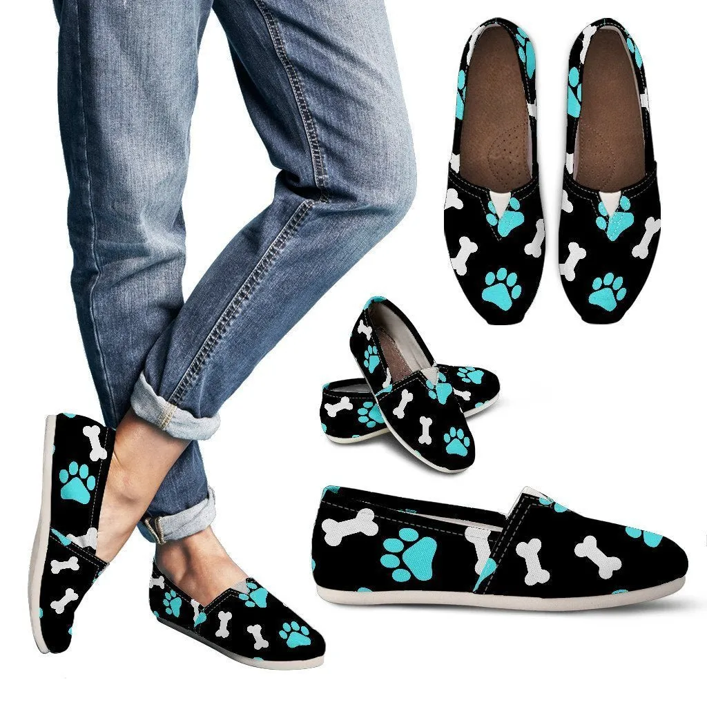 Paws and bones  Black  Women's Casual Shoes