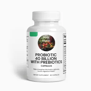 Probiotic 40 Billion CFUs with Prebiotics - SALE!!!