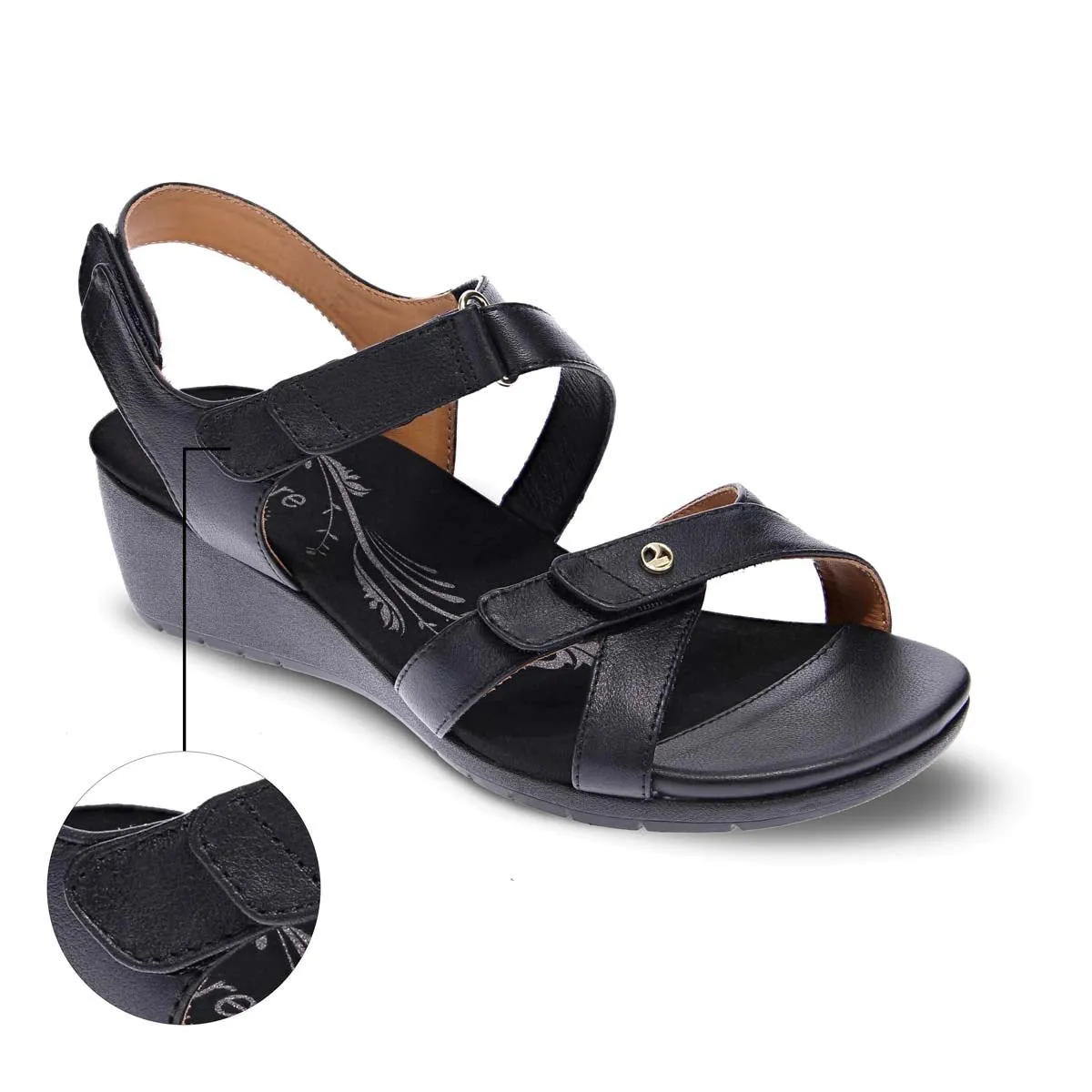 Revere Casablanca Women Sandals In Black French