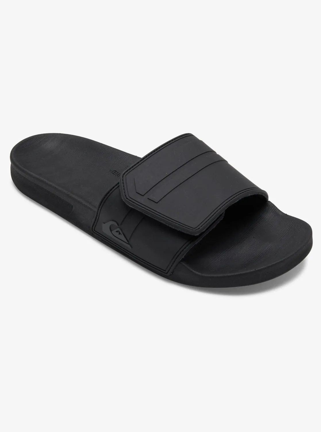 Rivi Adjustable Slides - Black/Grey/Black