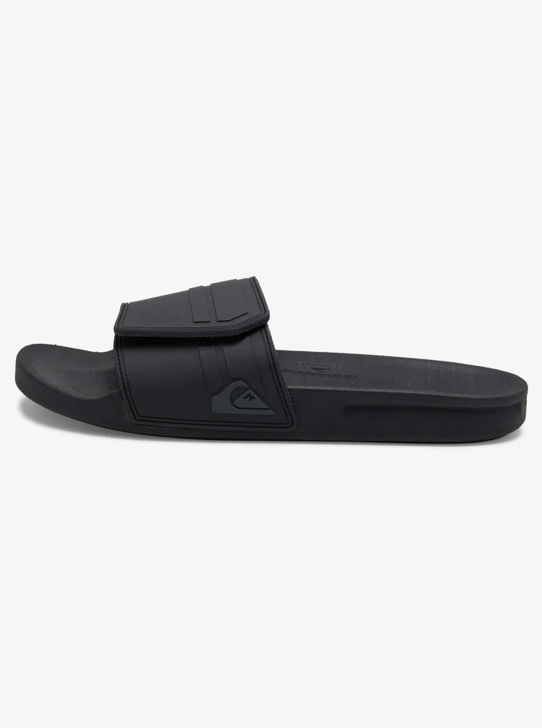 Rivi Adjustable Slides - Black/Grey/Black