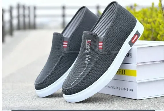 Spring Old Beijing Non-slip Casual Tendon Bottom Skate Shoes Breathable Canvas