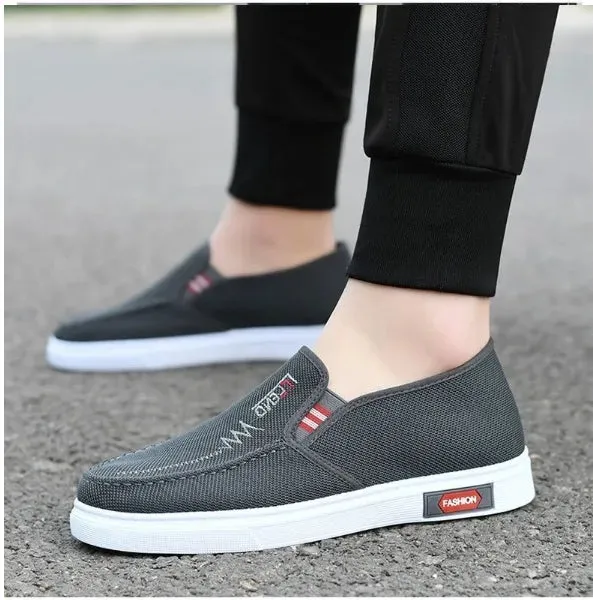 Spring Old Beijing Non-slip Casual Tendon Bottom Skate Shoes Breathable Canvas