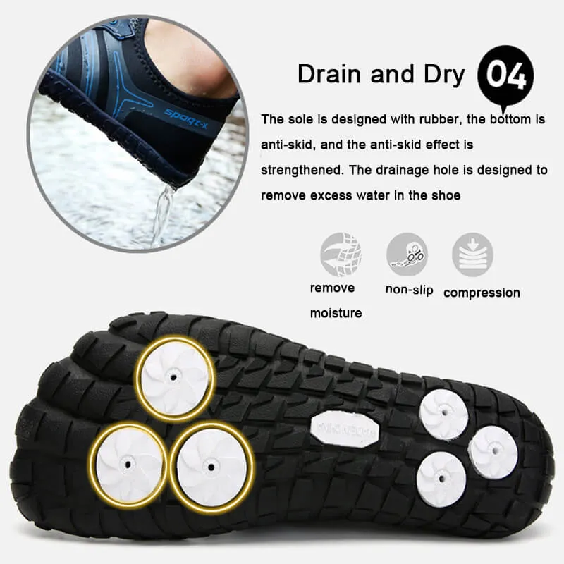 Water Shoes Women Men Quick Drying Swim Beach Aqua Shoes for Water Sport Diving Hiking Sailing Travel