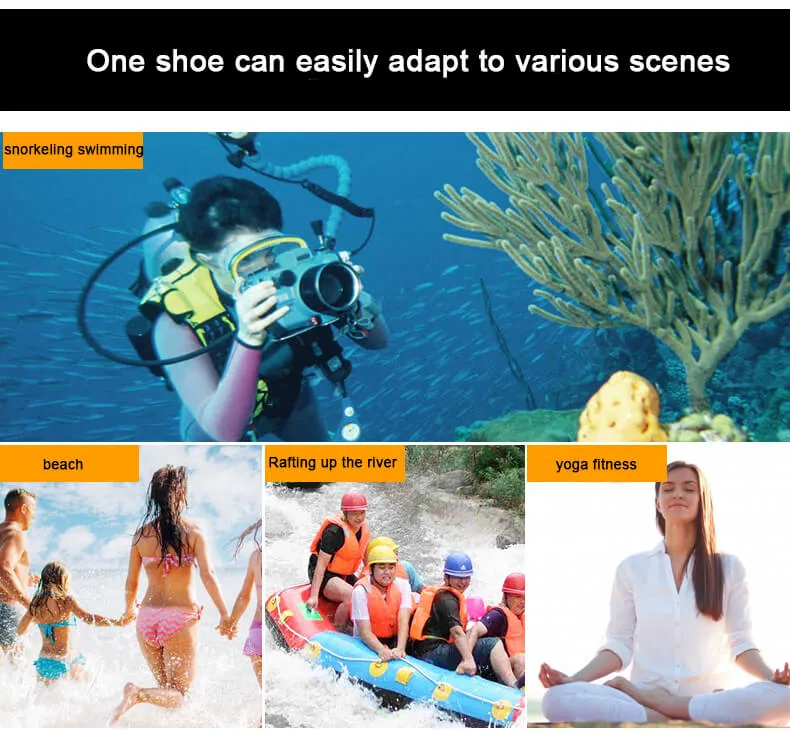 Water Shoes Women Men Quick Drying Swim Beach Aqua Shoes for Water Sport Diving Hiking Sailing Travel