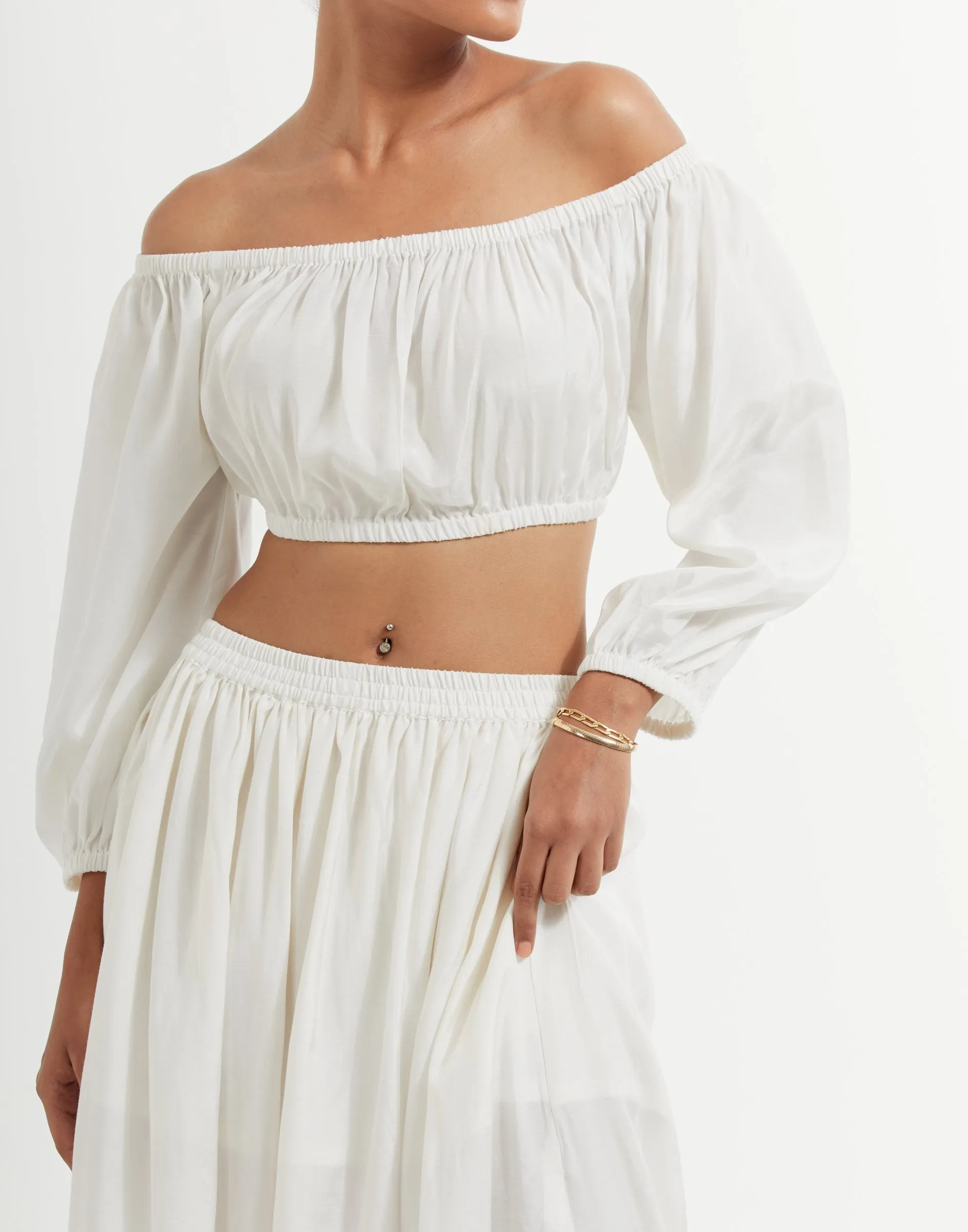 White Abel Co-Ord Set