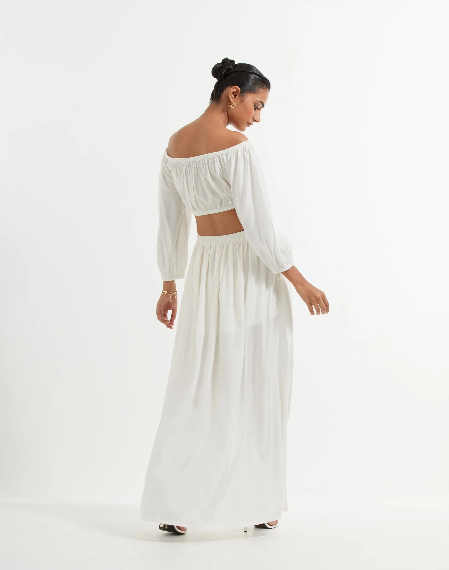 White Abel Co-Ord Set