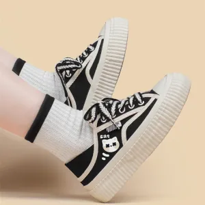 Women's Platform Casual Canvas Shoes