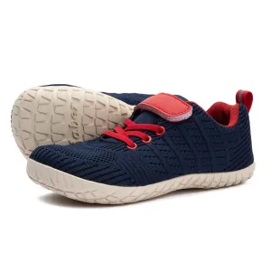 ZZFABER Kids' Barefoot Sneakers - Flexible Mesh Shoes for Boys and Girls